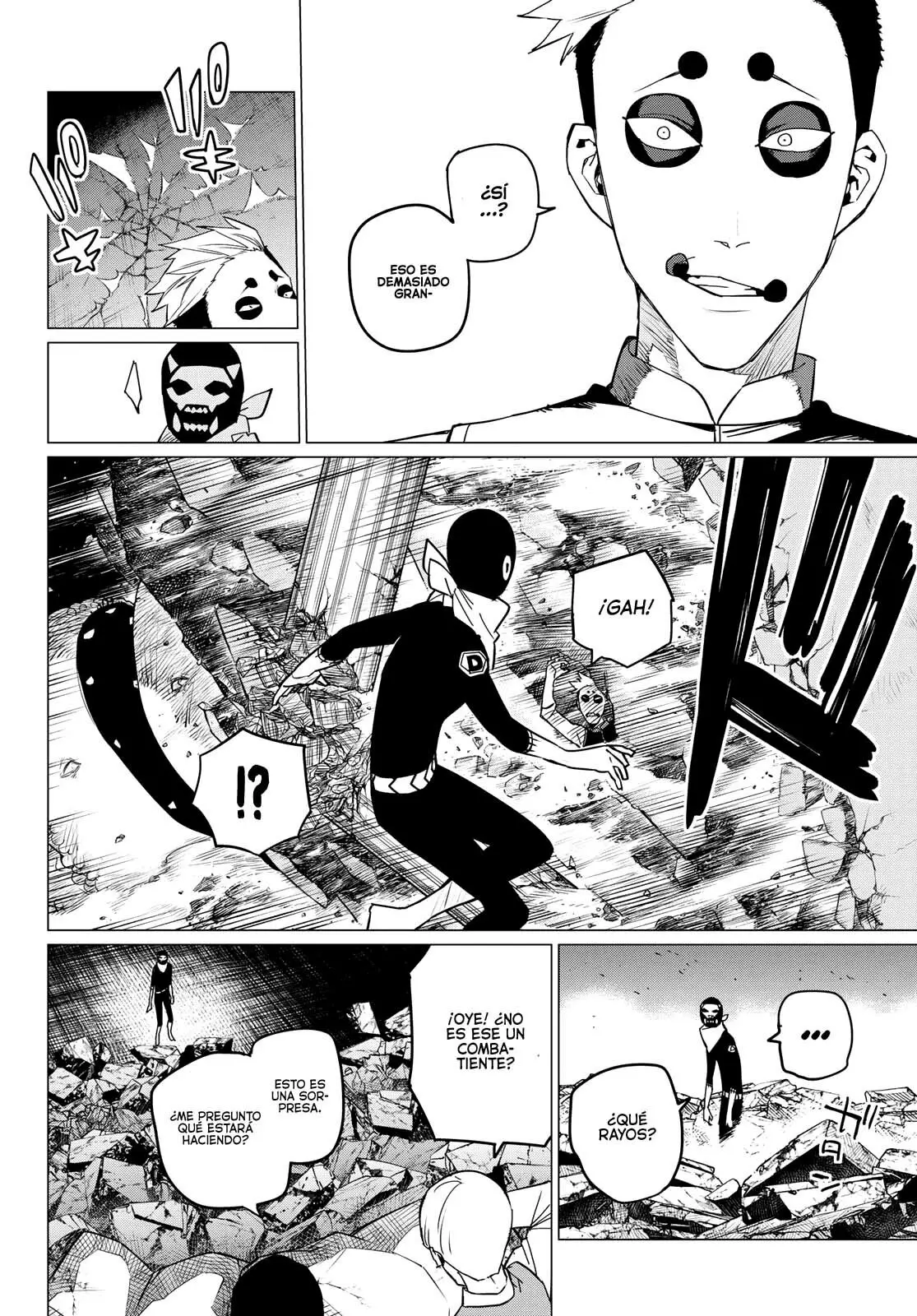 Sentai Daishikkaku capítulo 93, página 17