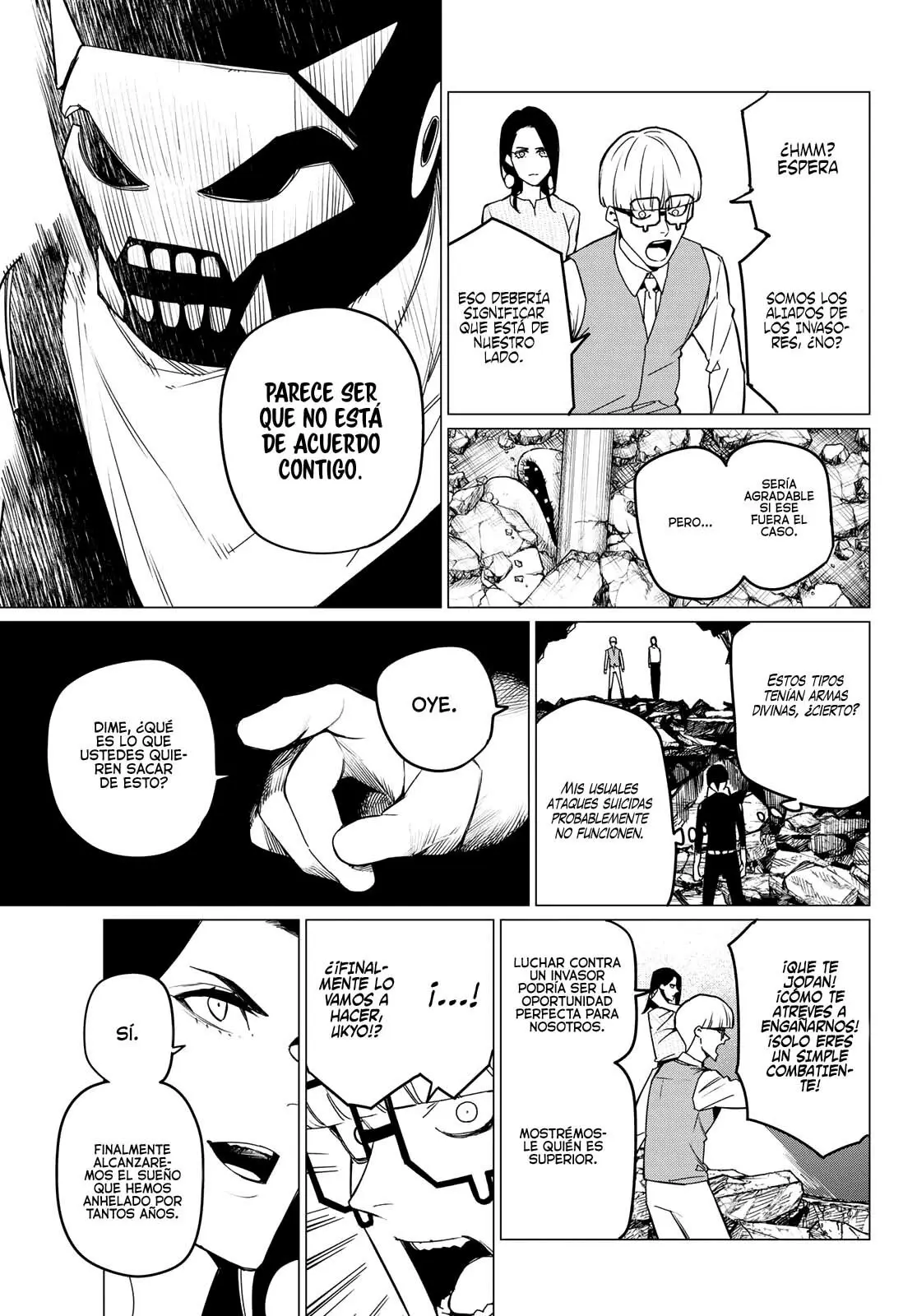 Sentai Daishikkaku capítulo 93, página 18