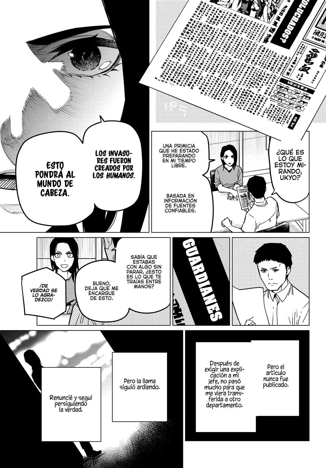 Sentai Daishikkaku capítulo 94, página 8