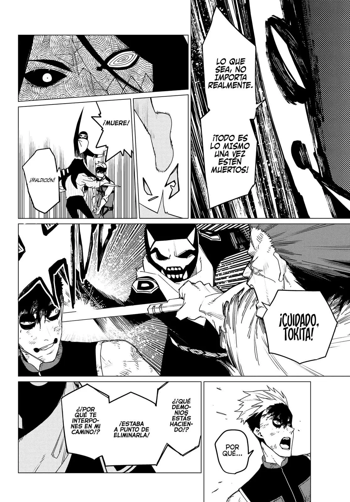 Sentai Daishikkaku capítulo 95, página 8
