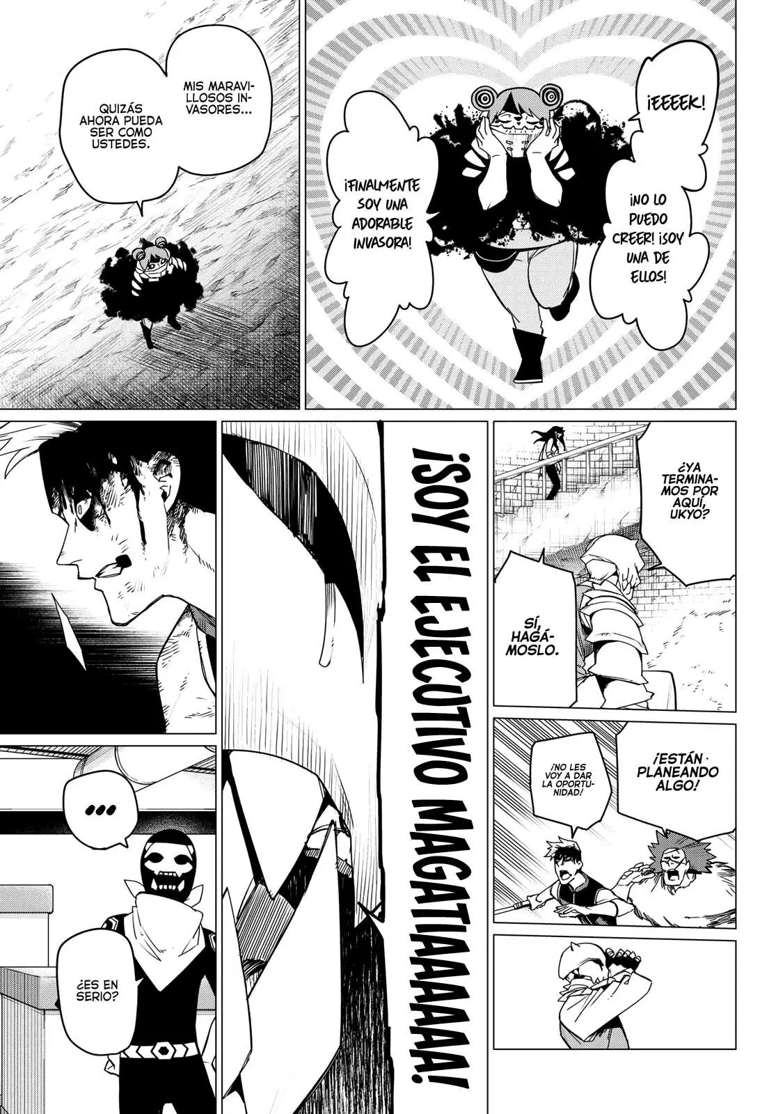 Sentai Daishikkaku capítulo 95, página 15