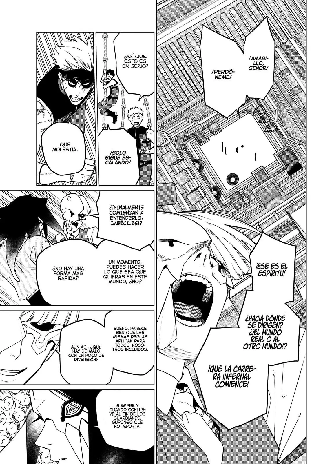 Sentai Daishikkaku capítulo 96, página 6