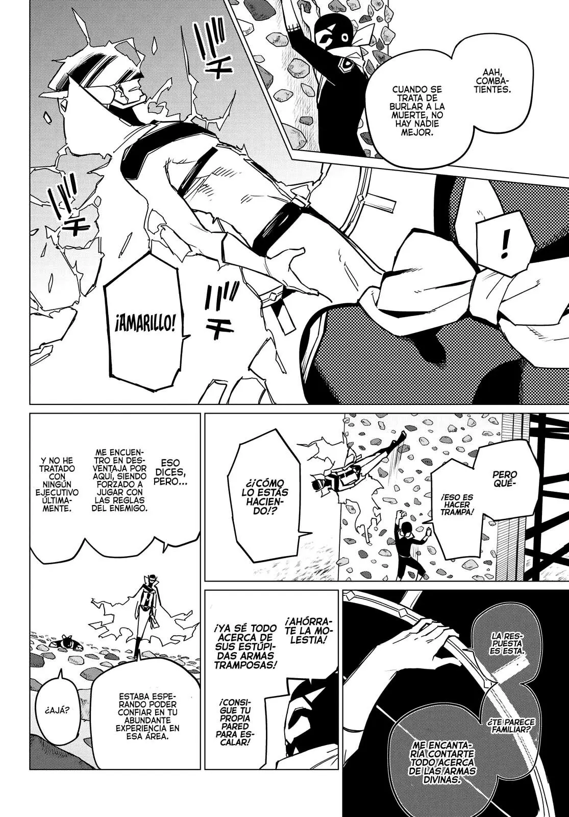 Sentai Daishikkaku capítulo 96, página 9