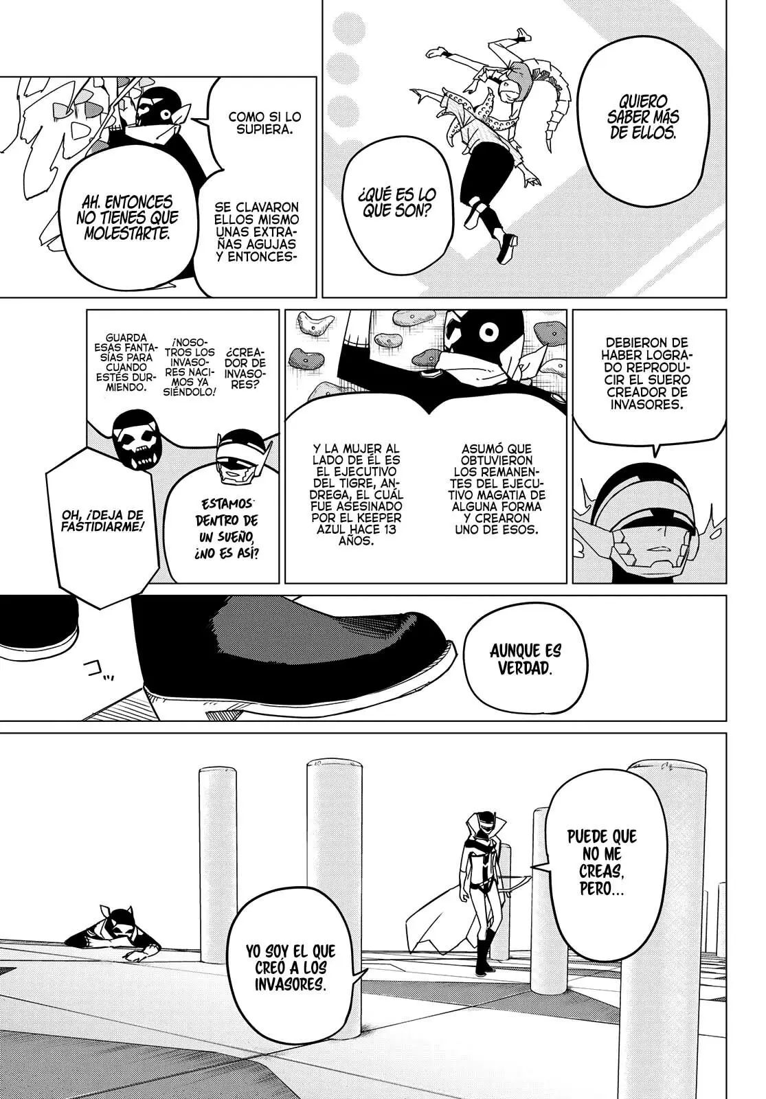 Sentai Daishikkaku capítulo 96, página 10