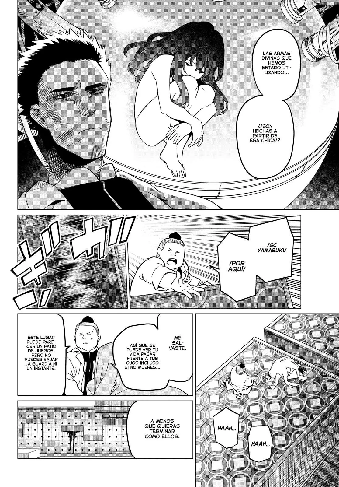 Sentai Daishikkaku capítulo 97, página 3
