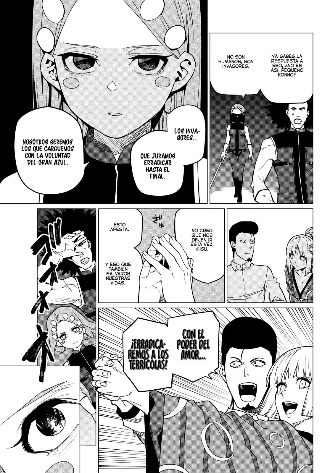 Sentai Daishikkaku capítulo 97, página 18