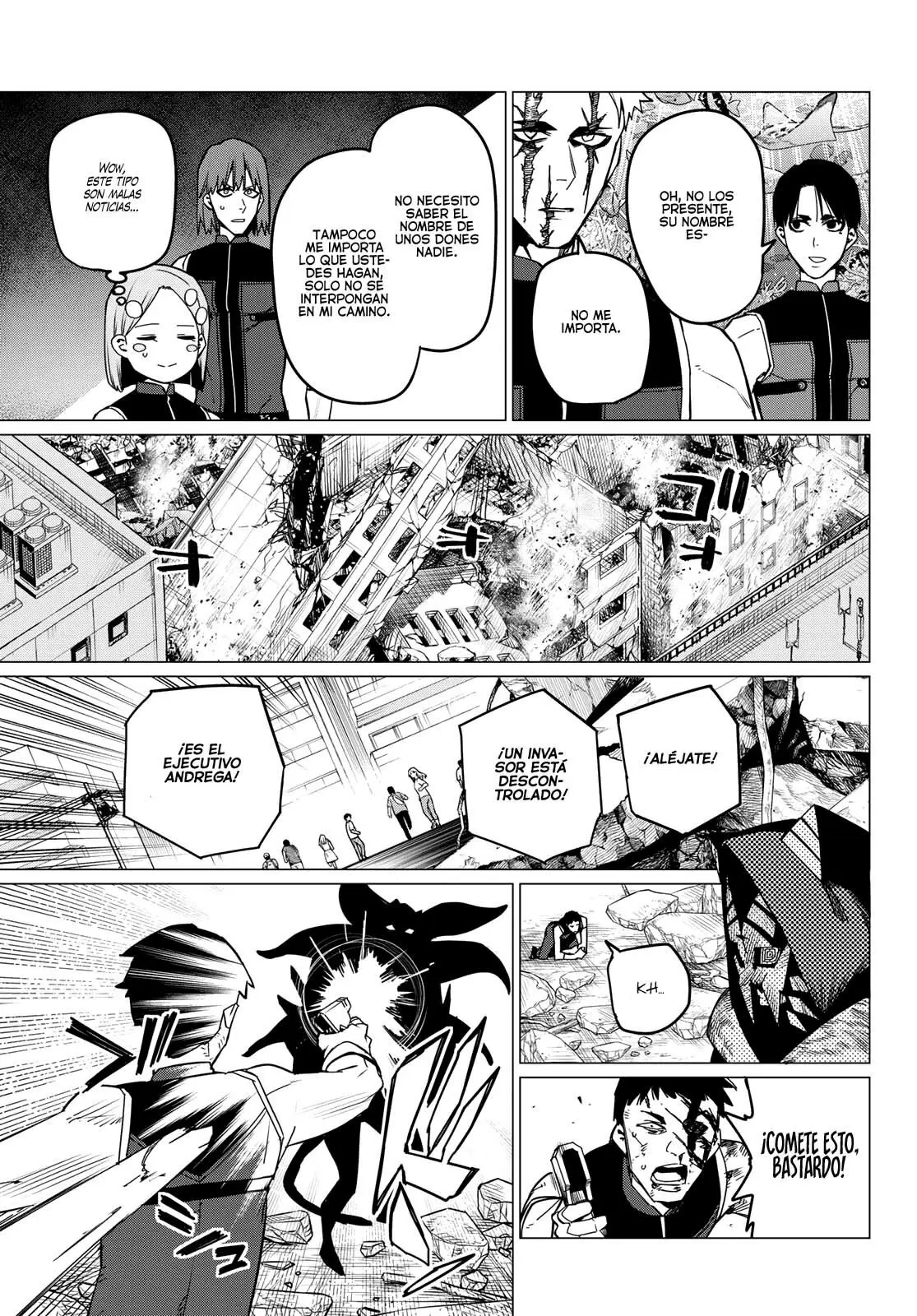 Sentai Daishikkaku capítulo 98, página 4
