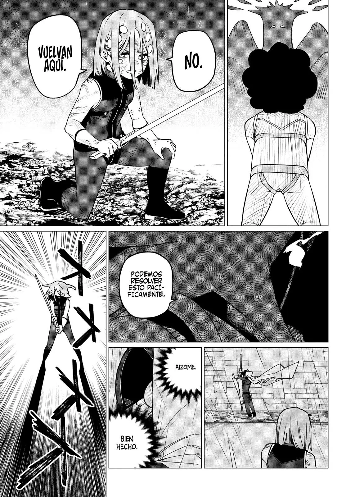 Sentai Daishikkaku capítulo 98, página 10