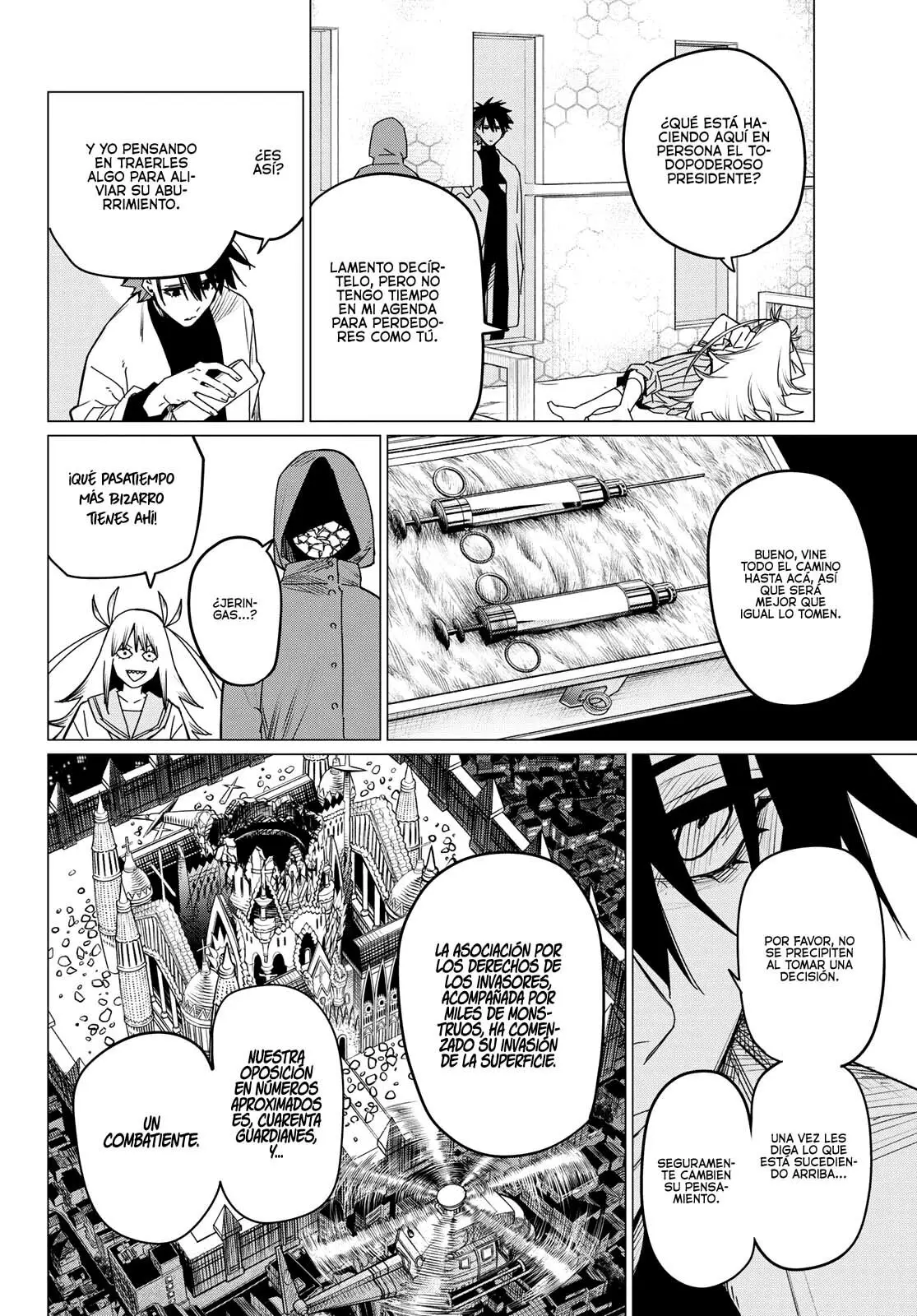 Sentai Daishikkaku capítulo 99, página 3