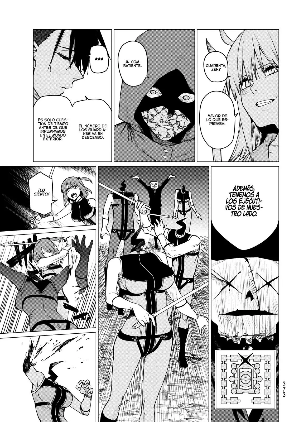 Sentai Daishikkaku capítulo 99, página 4