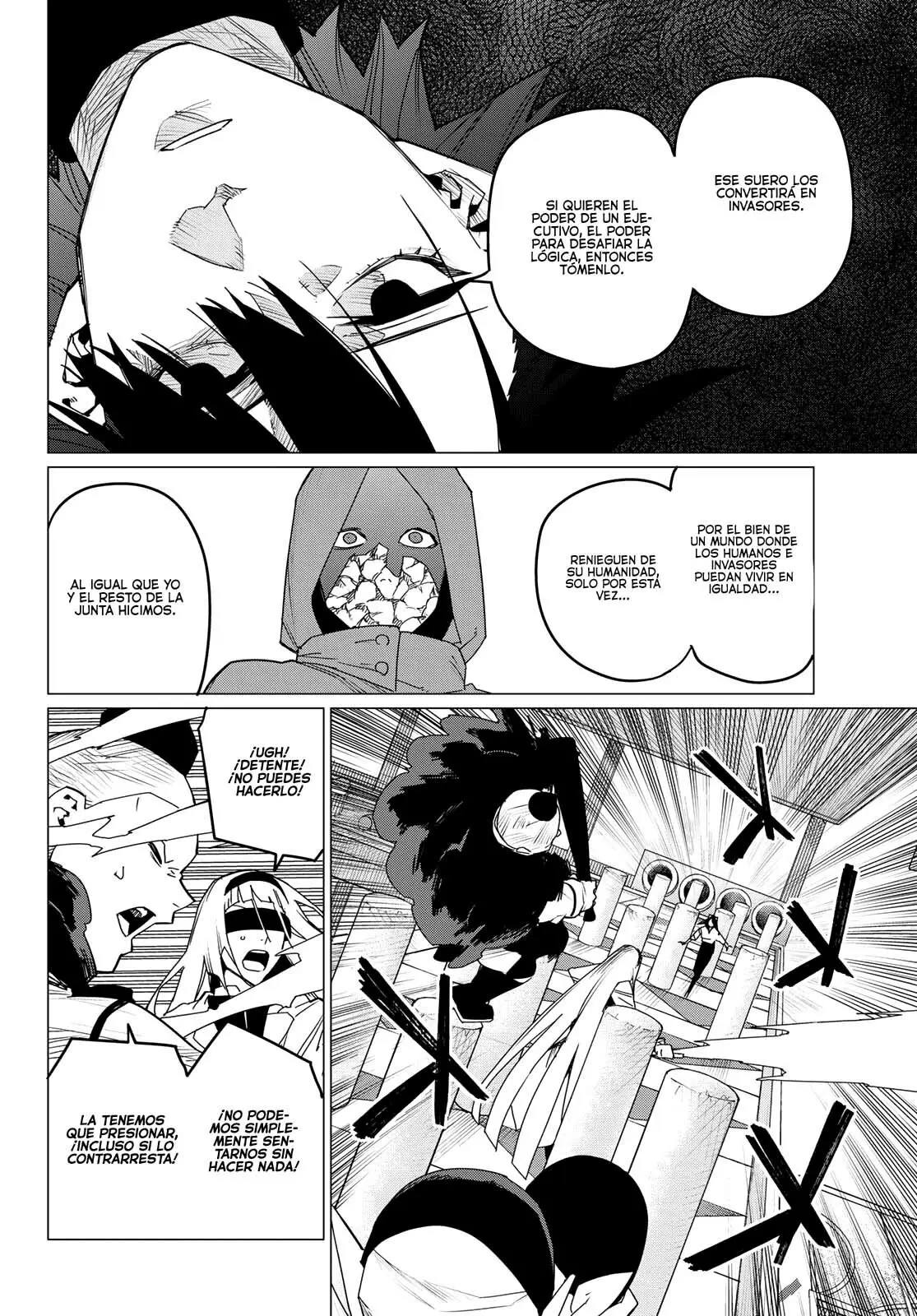 Sentai Daishikkaku capítulo 99, página 9