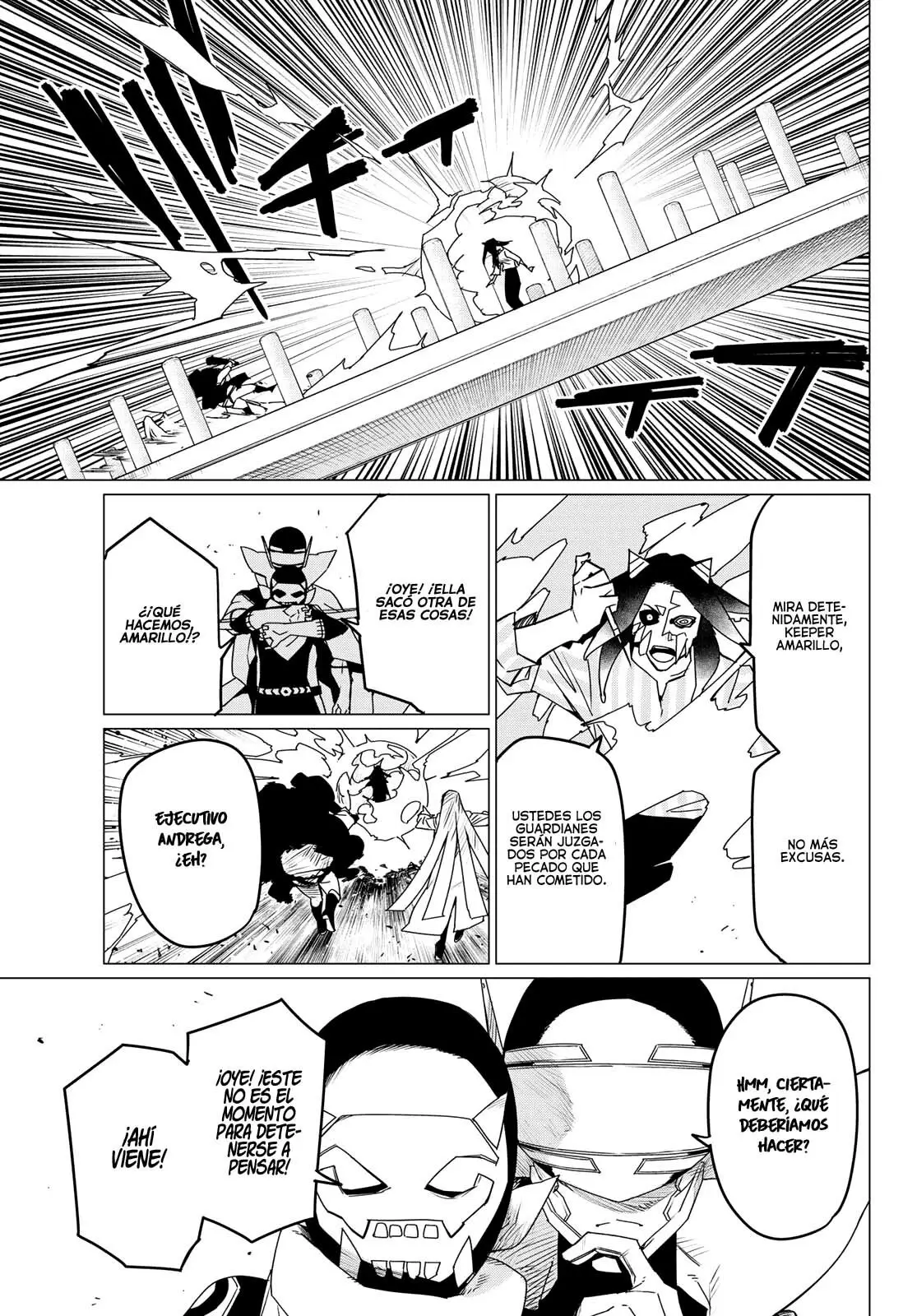 Sentai Daishikkaku capítulo 99, página 10