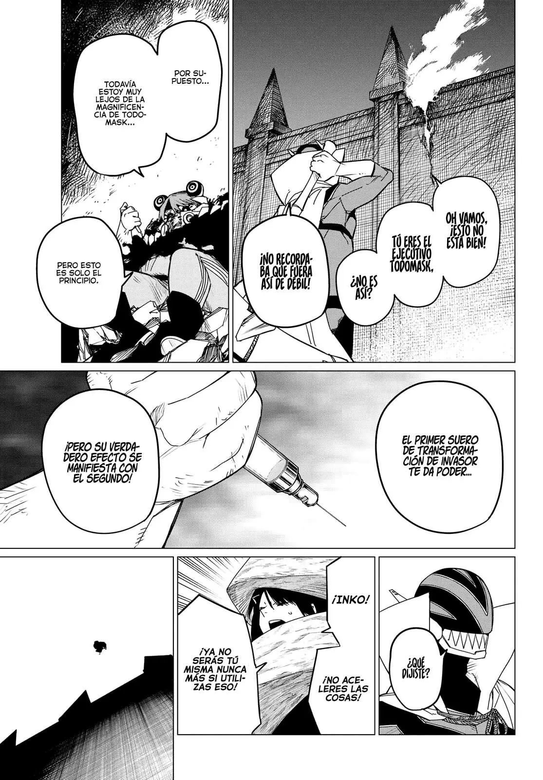 Sentai Daishikkaku capítulo 99, página 12