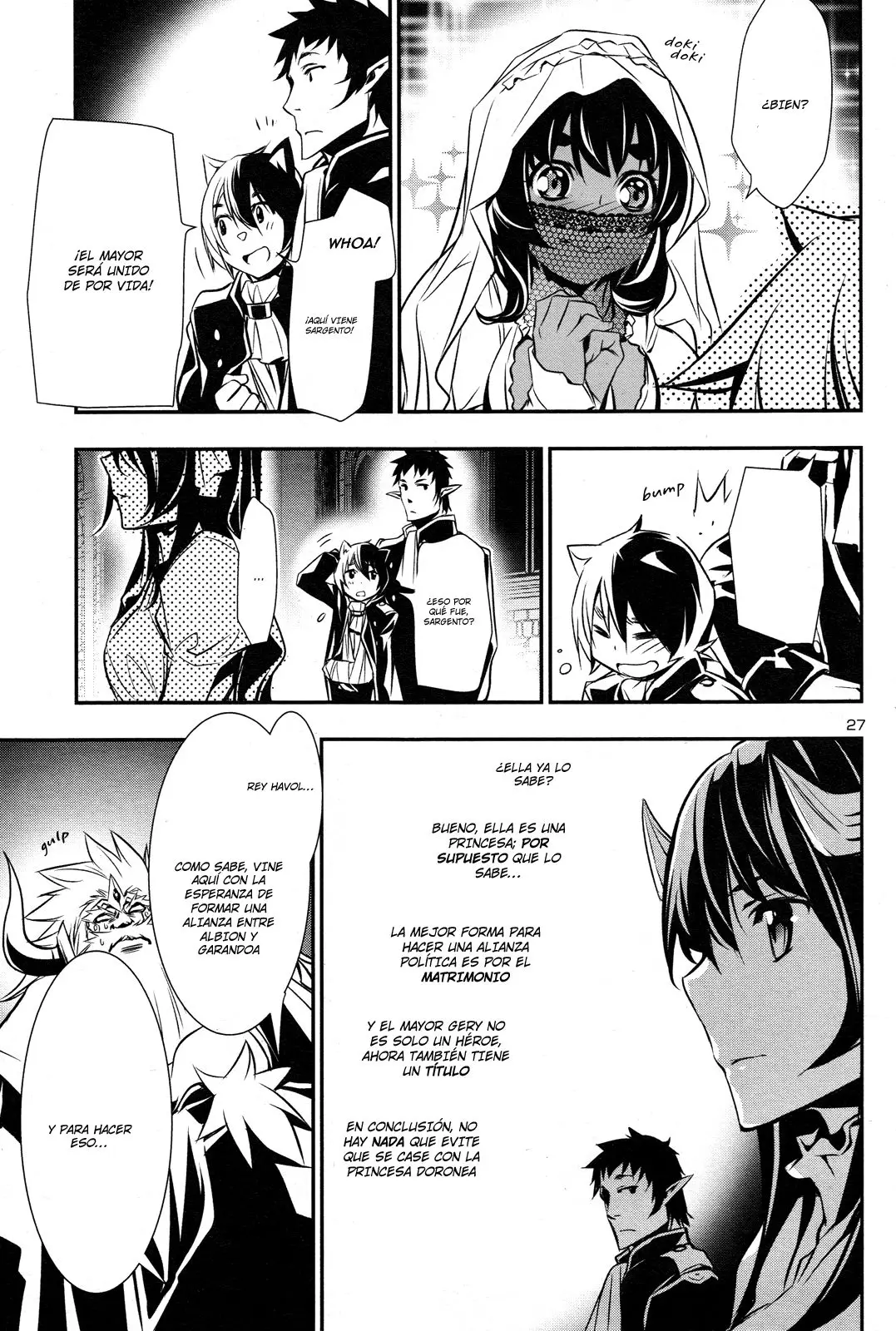 Shinju no Nectar capítulo 13, página 27