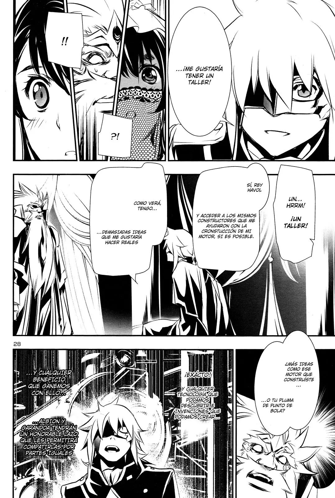 Shinju no Nectar capítulo 13, página 28
