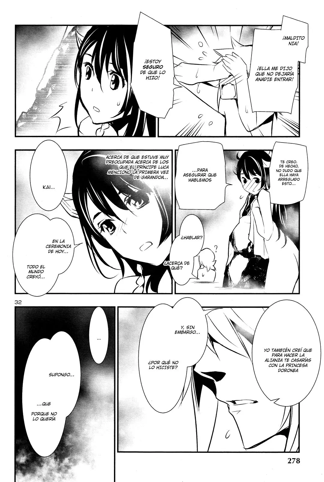 Shinju no Nectar capítulo 13, página 32