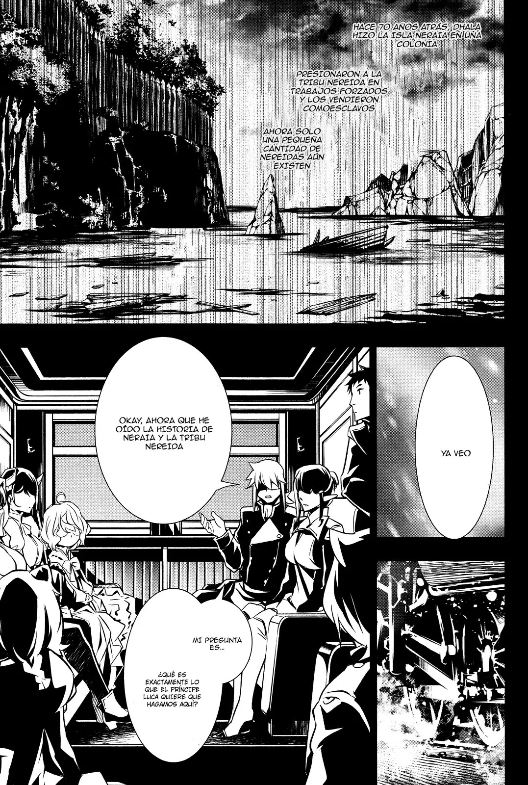 Shinju no Nectar capítulo 14, página 28