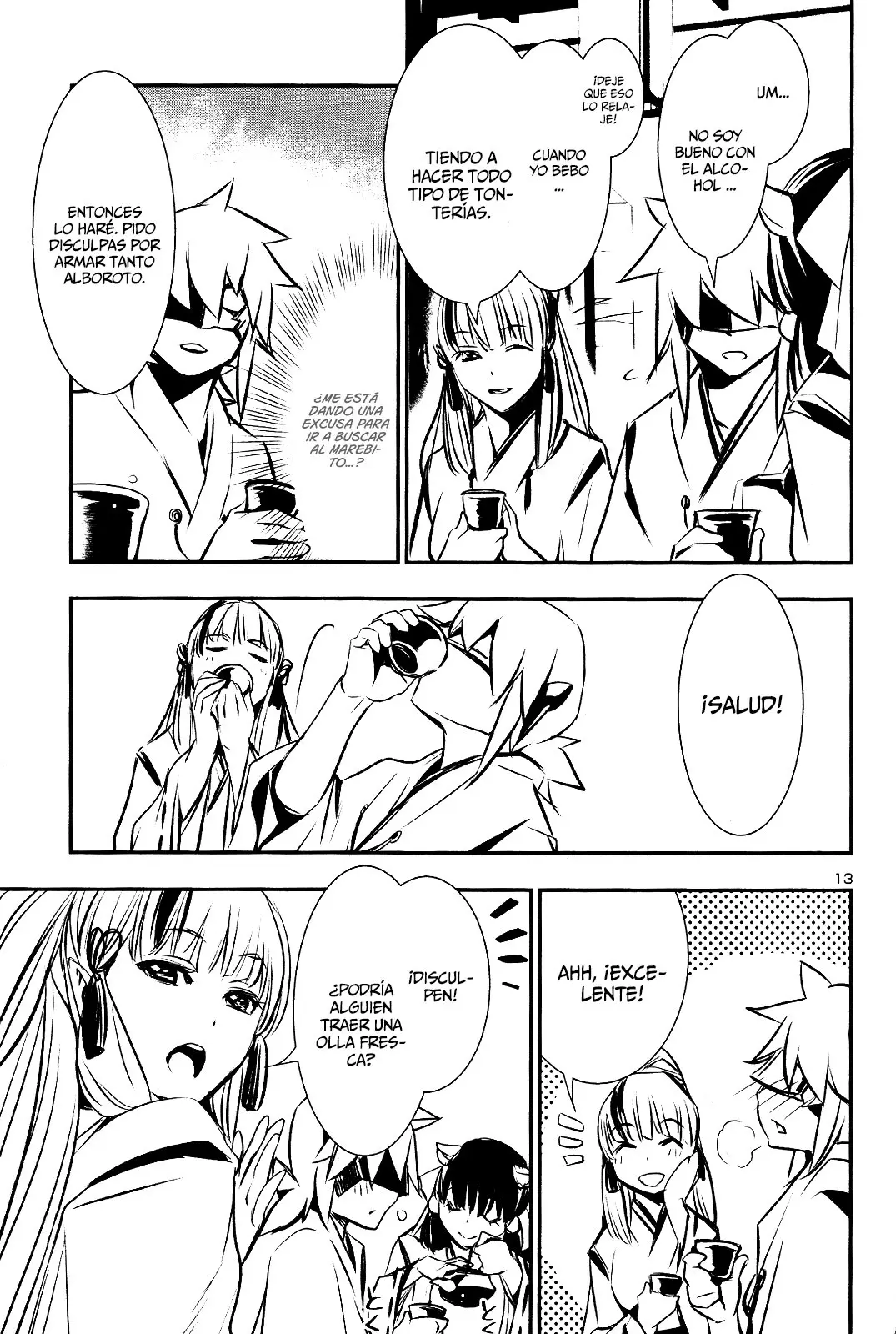Shinju no Nectar capítulo 25, página 13