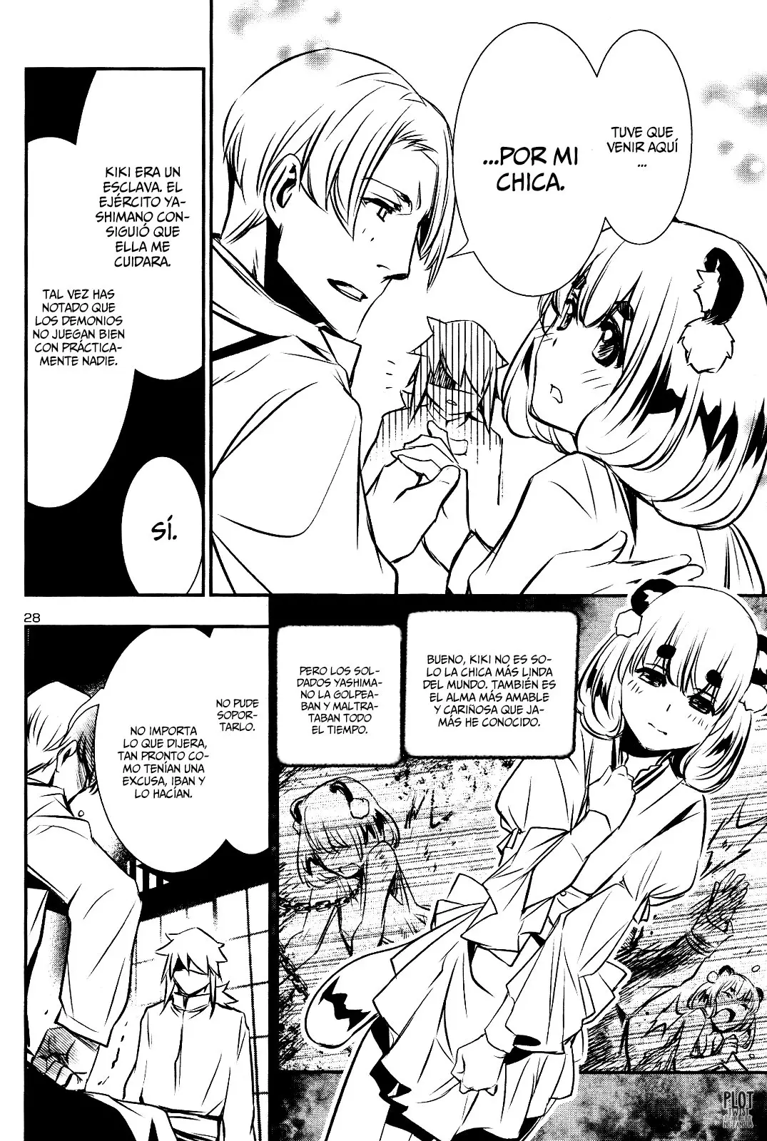 Shinju no Nectar capítulo 25, página 28