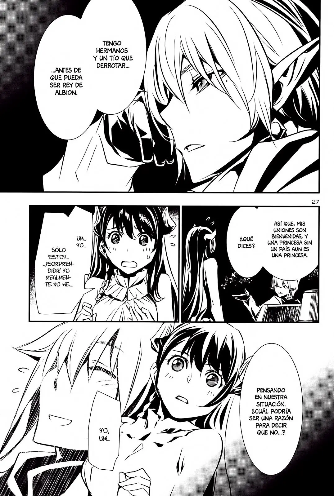 Shinju no Nectar capítulo 8, página 27