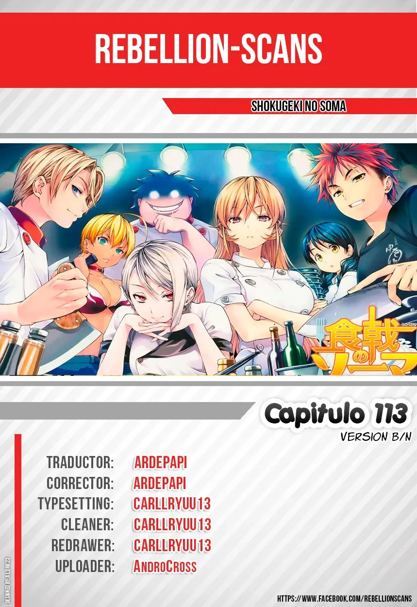 Shokugeki No Soma capítulo 113, página 2
