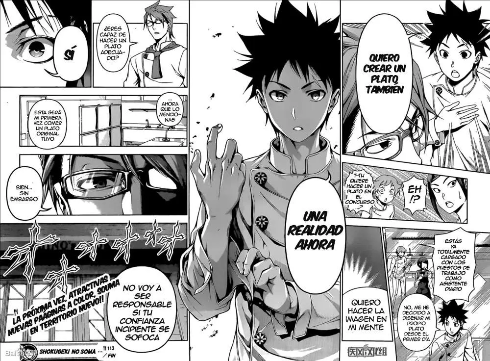 Shokugeki No Soma capítulo 113, página 19