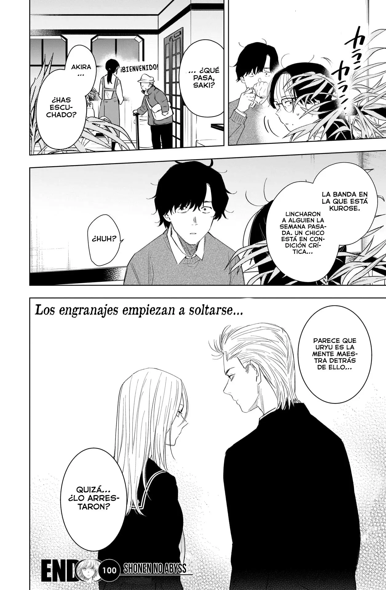 Shonen No Abyss capítulo 100, página 23