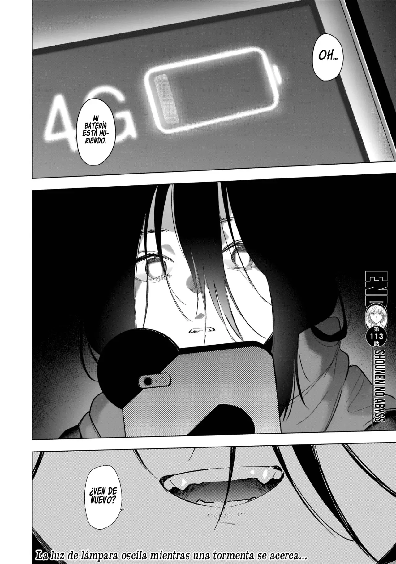 Shonen No Abyss capítulo 113, página 20