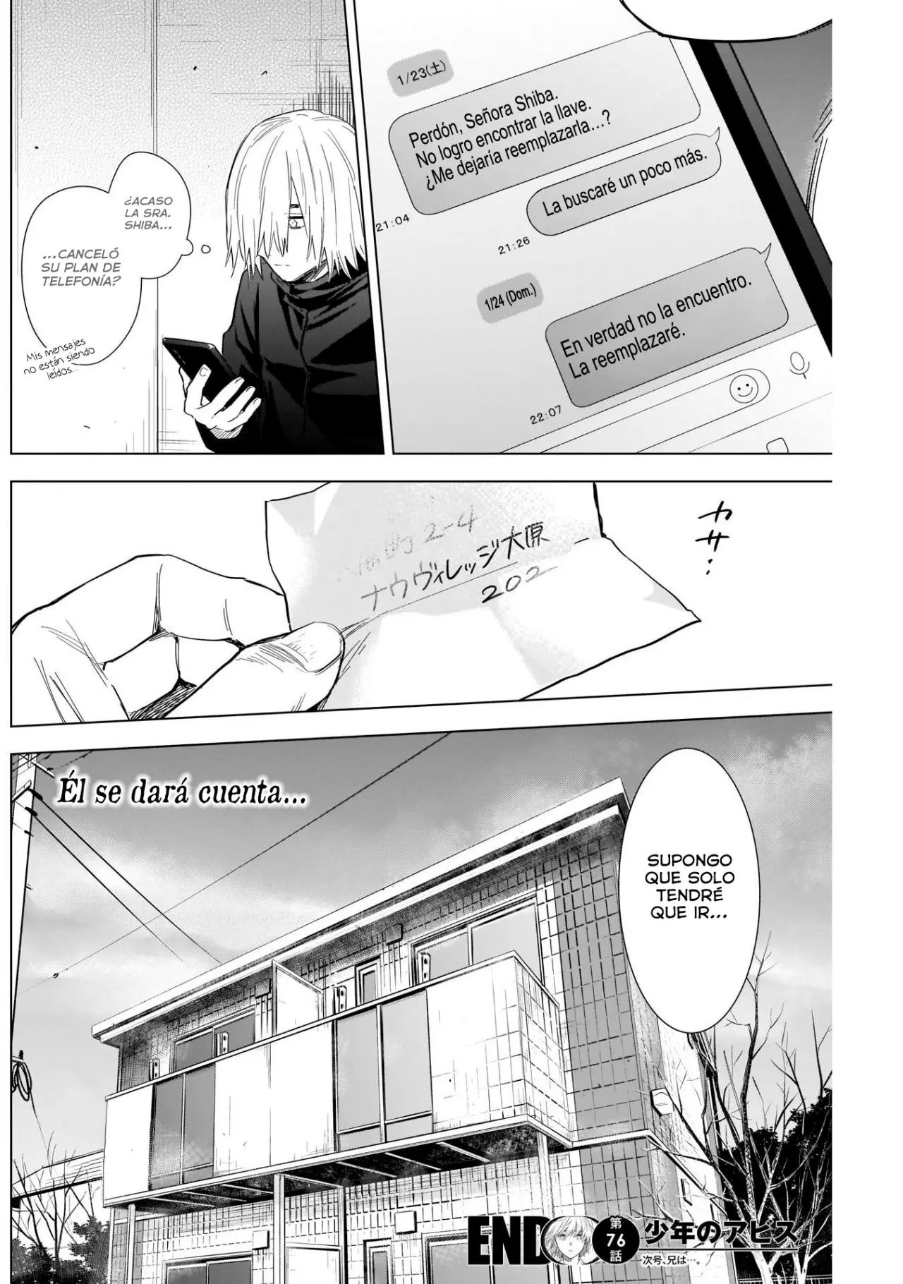 Shonen No Abyss capítulo 76, página 21