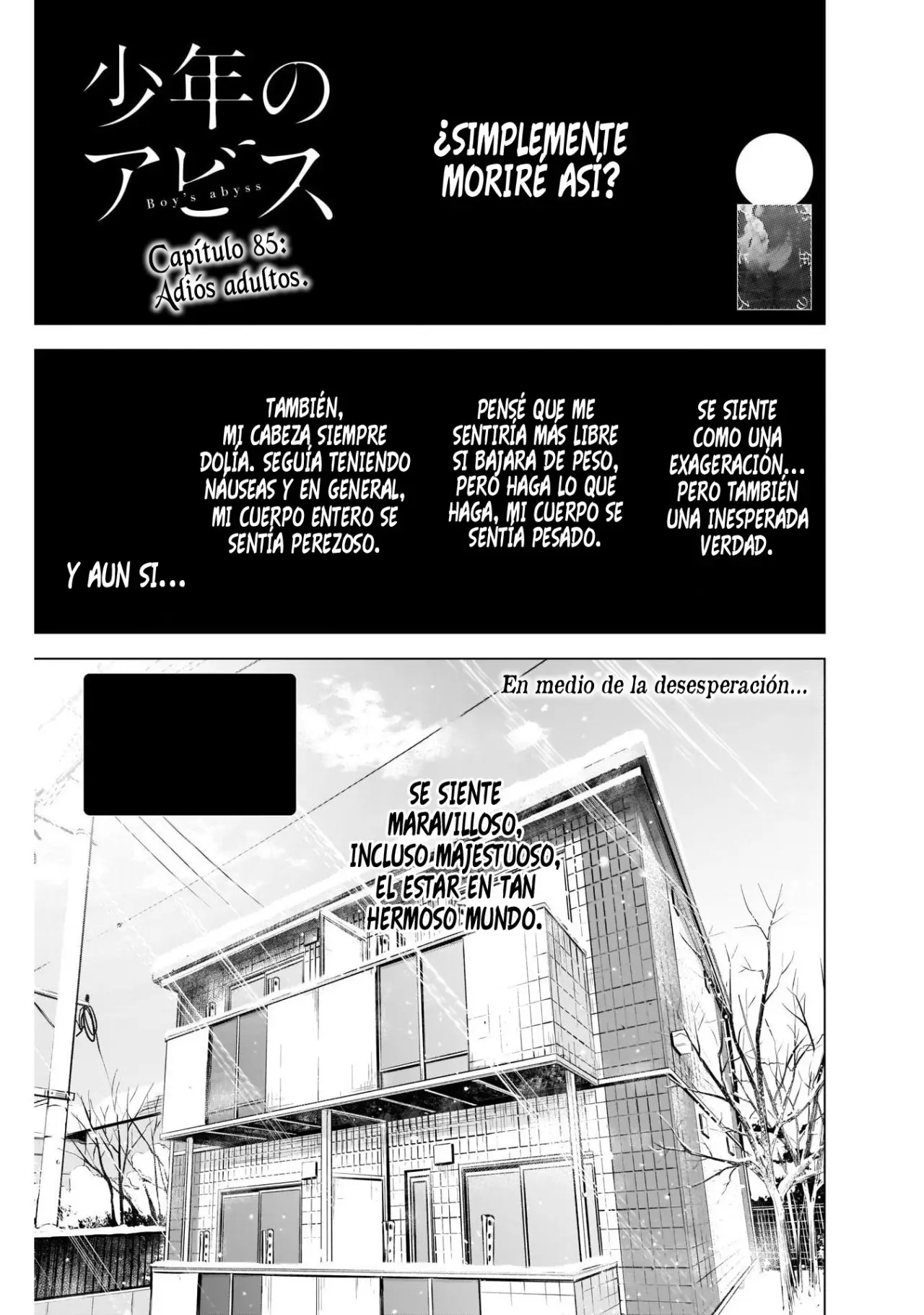 Shonen No Abyss capítulo 85, página 4