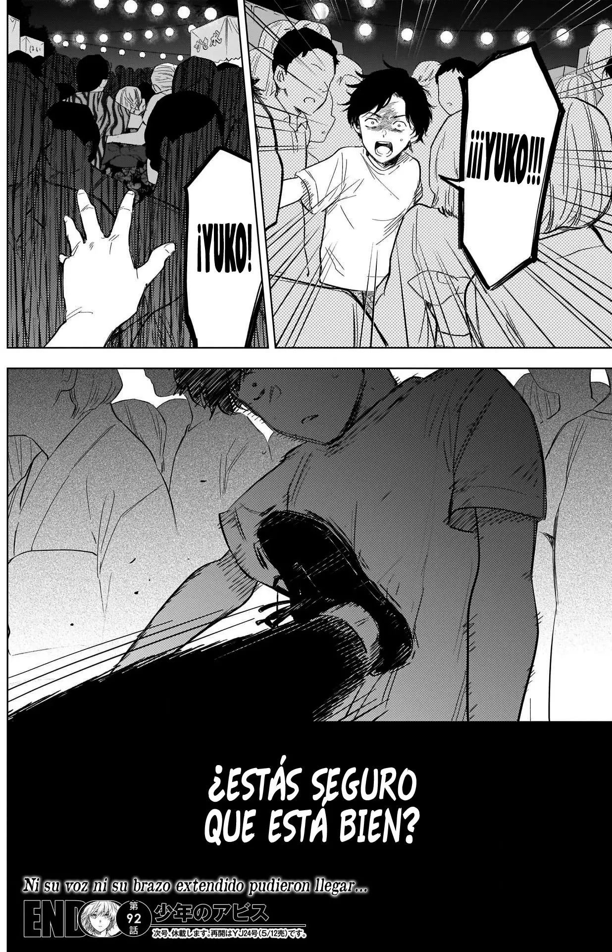 Shonen No Abyss capítulo 92, página 21
