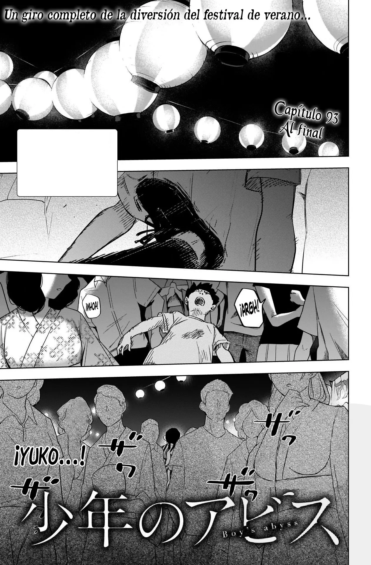 Shonen No Abyss capítulo 93, página 4