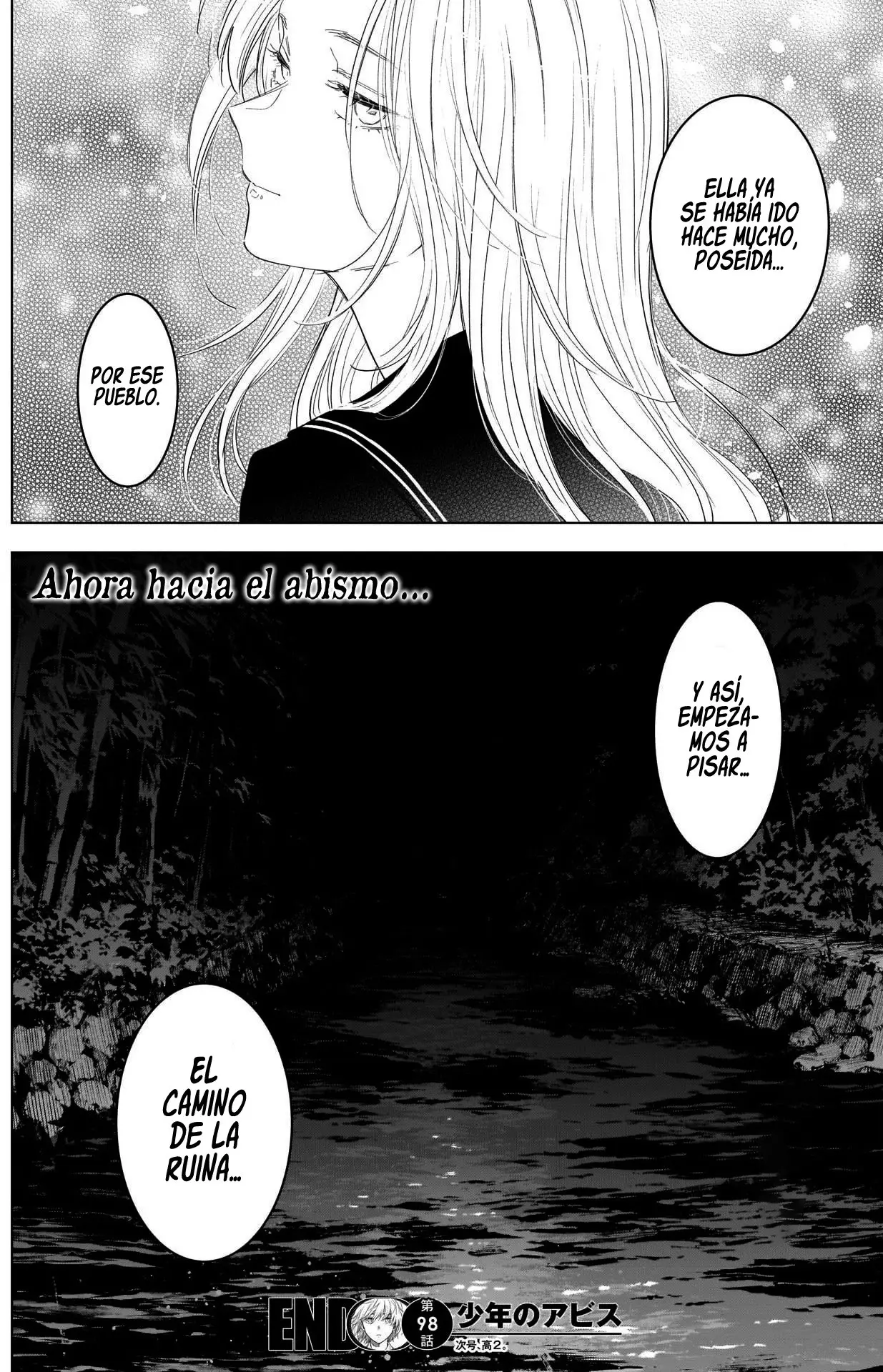 Shonen No Abyss capítulo 98, página 22