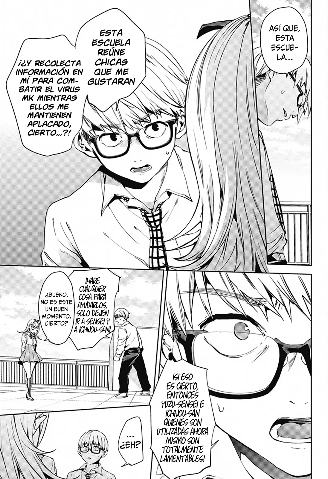 Shuumatsu no Harem capítulo 19, página 12