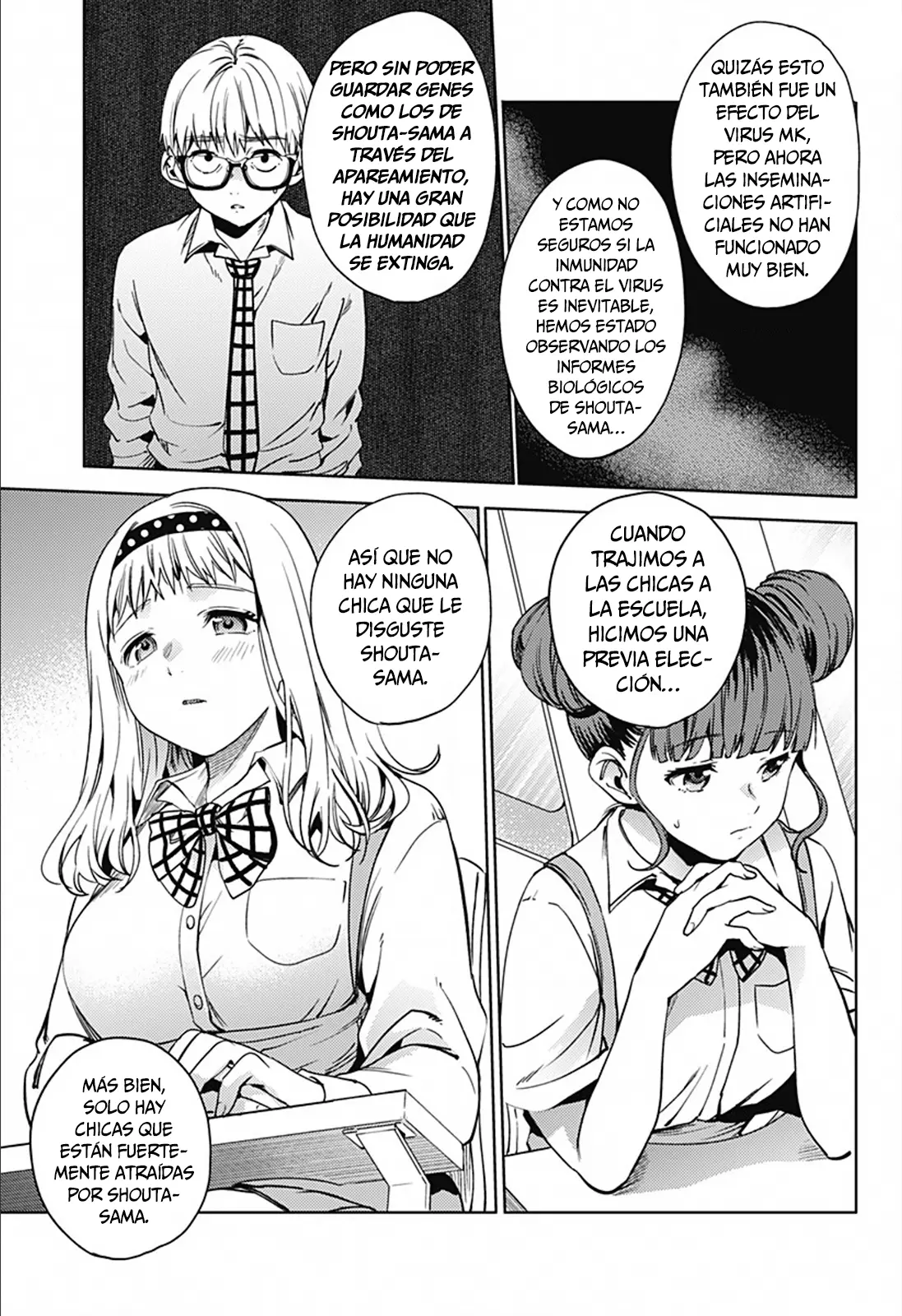 Shuumatsu no Harem capítulo 19, página 16