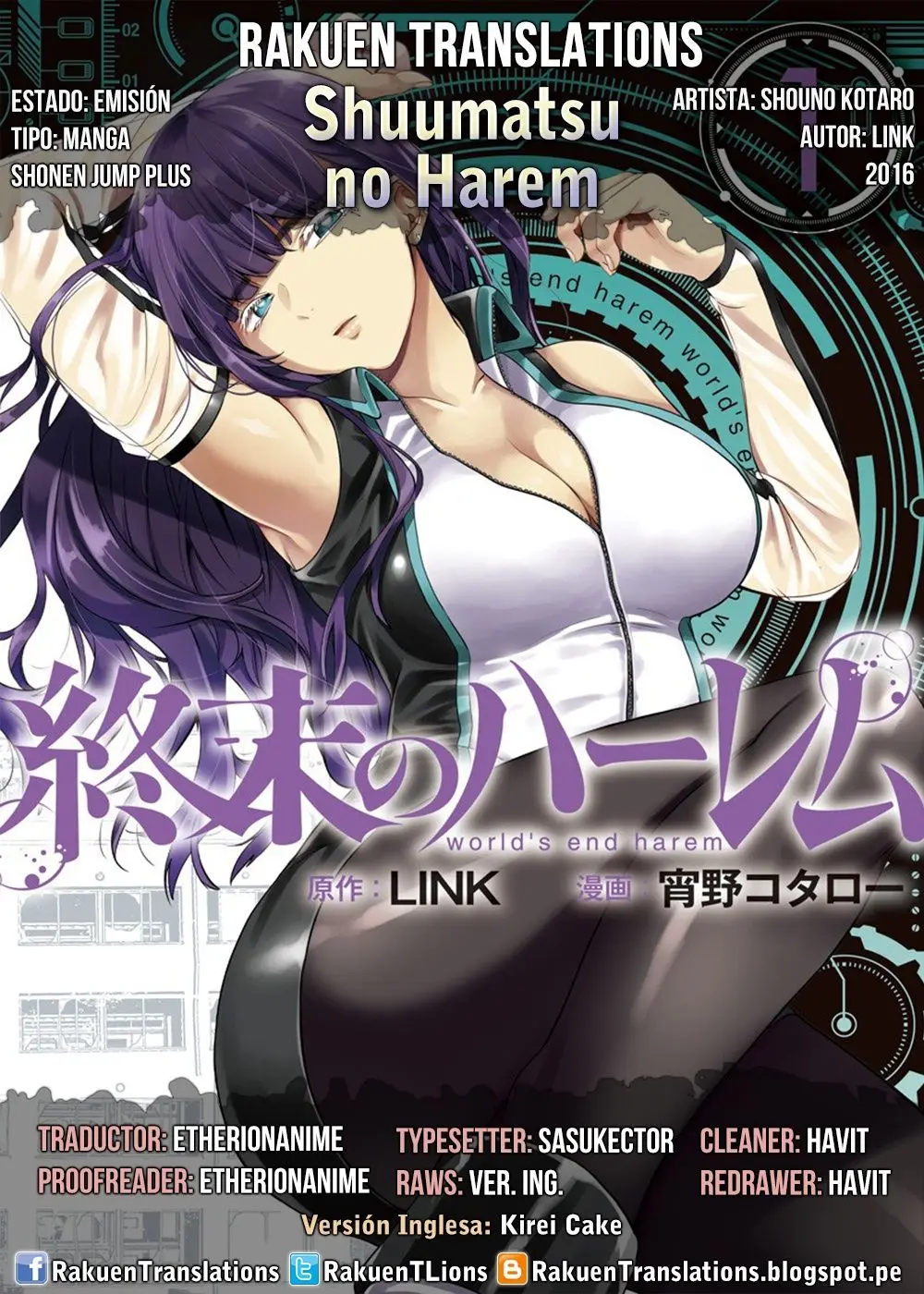 Shuumatsu no Harem capítulo 28, página 1