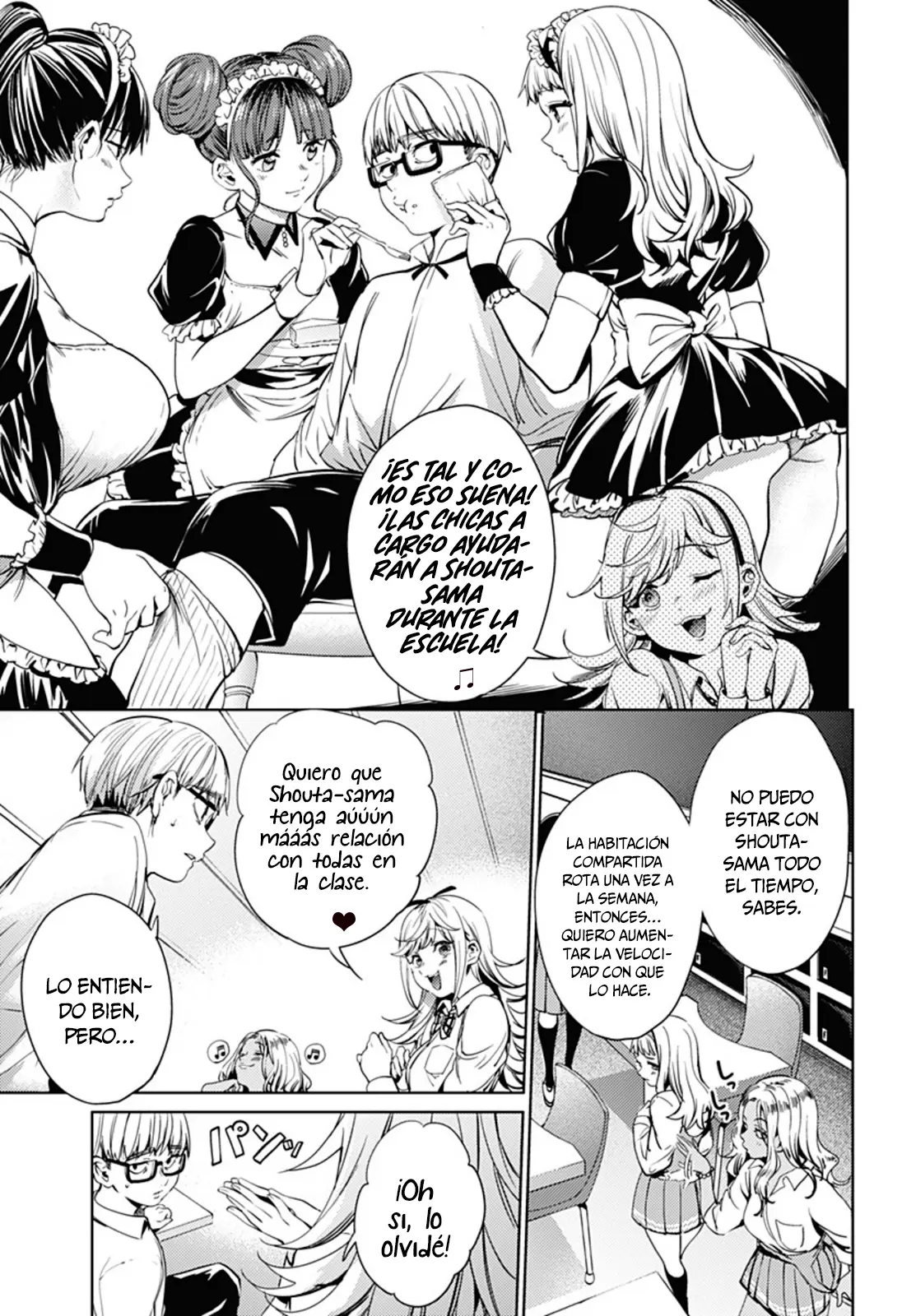Shuumatsu no Harem capítulo 29, página 6