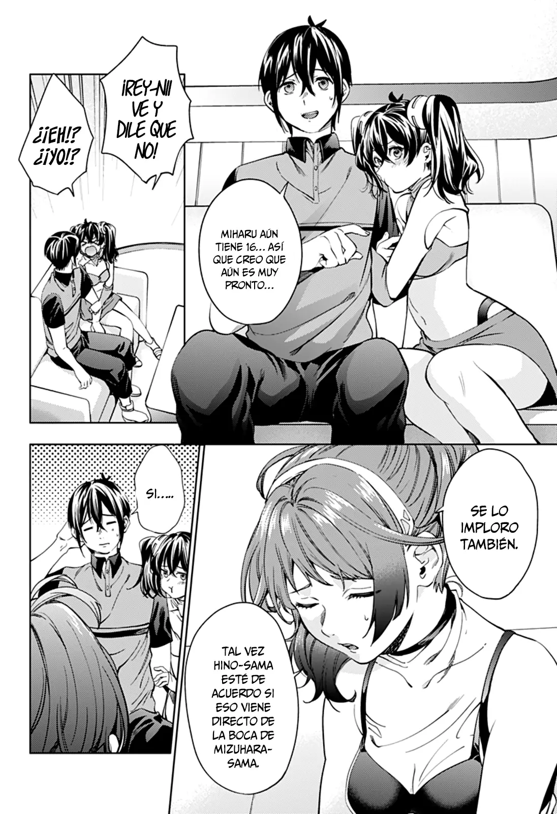 Shuumatsu no Harem capítulo 32, página 16