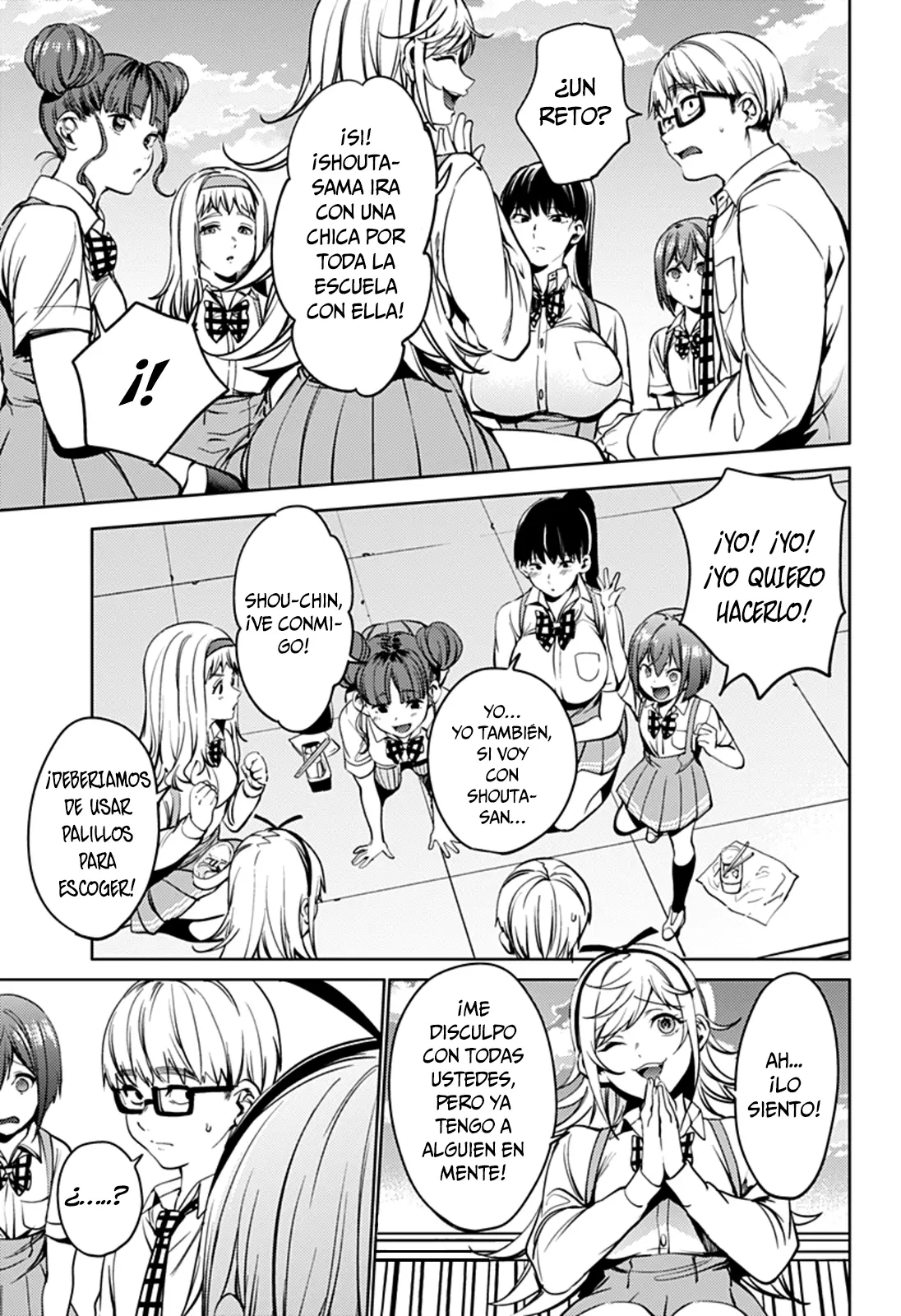 Shuumatsu no Harem capítulo 37, página 14