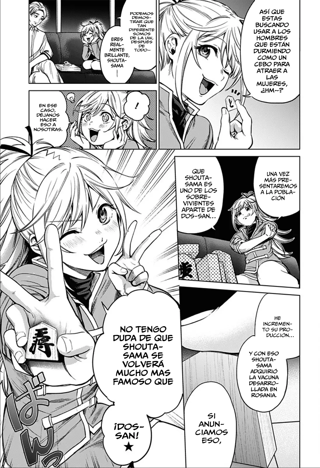 Shuumatsu no Harem capítulo 85, página 19