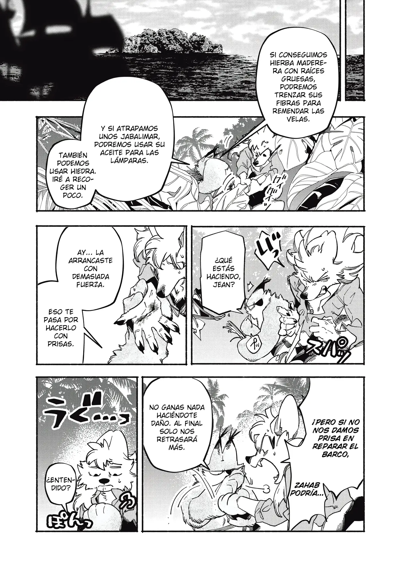 Si Land capítulo 8, página 32