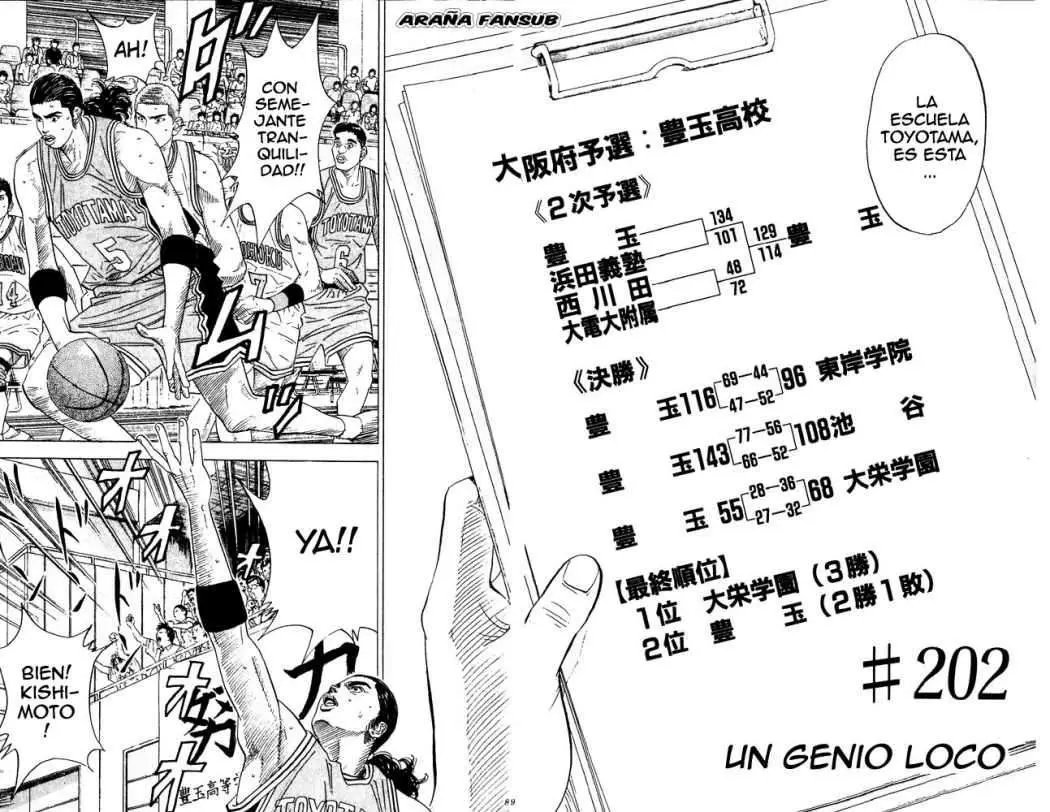 Slam Dunk capítulo 202, página 2