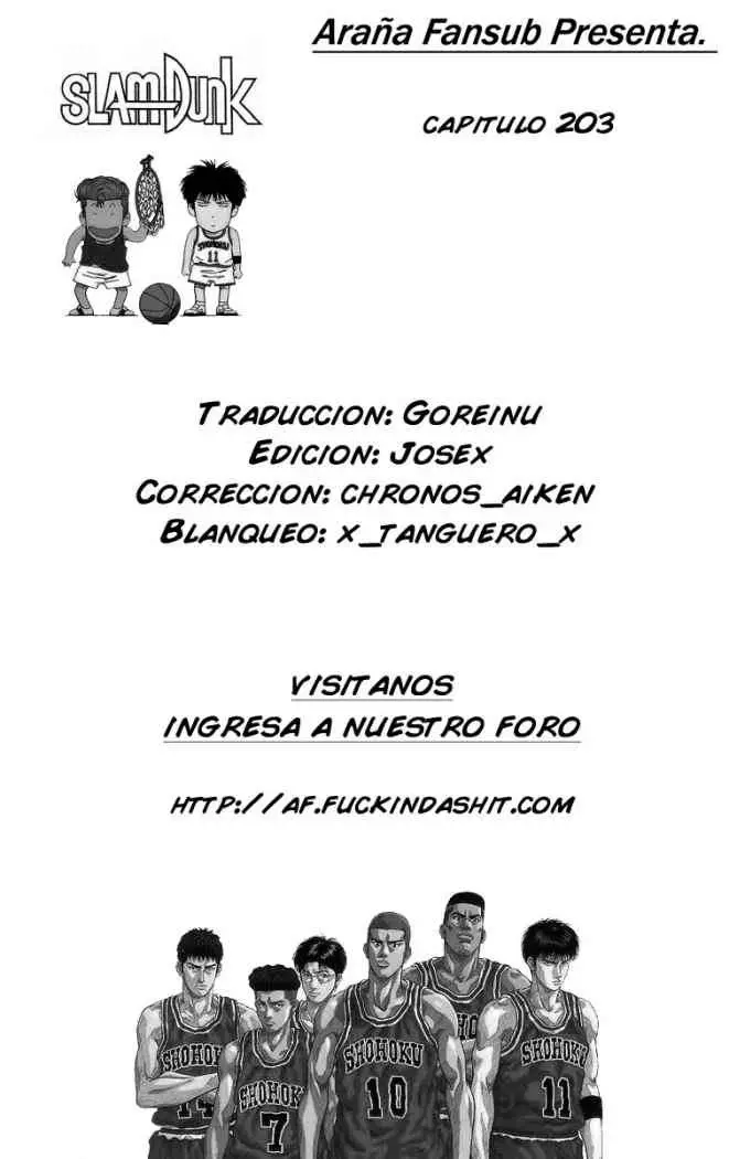 Slam Dunk capítulo 203, página 18