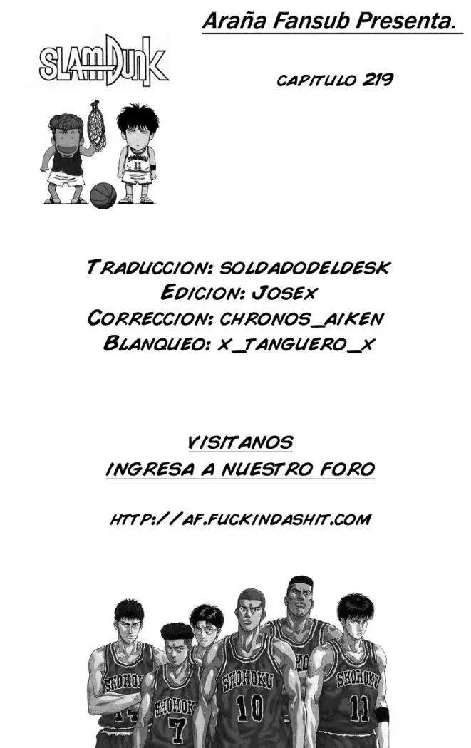 Slam Dunk capítulo 219, página 19