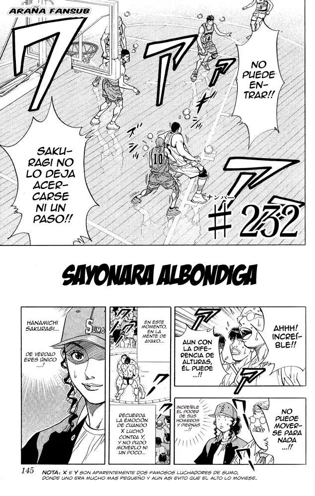 Slam Dunk capítulo 232, página 1