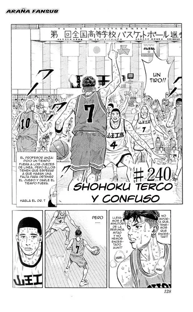 Slam Dunk capítulo 240, página 2