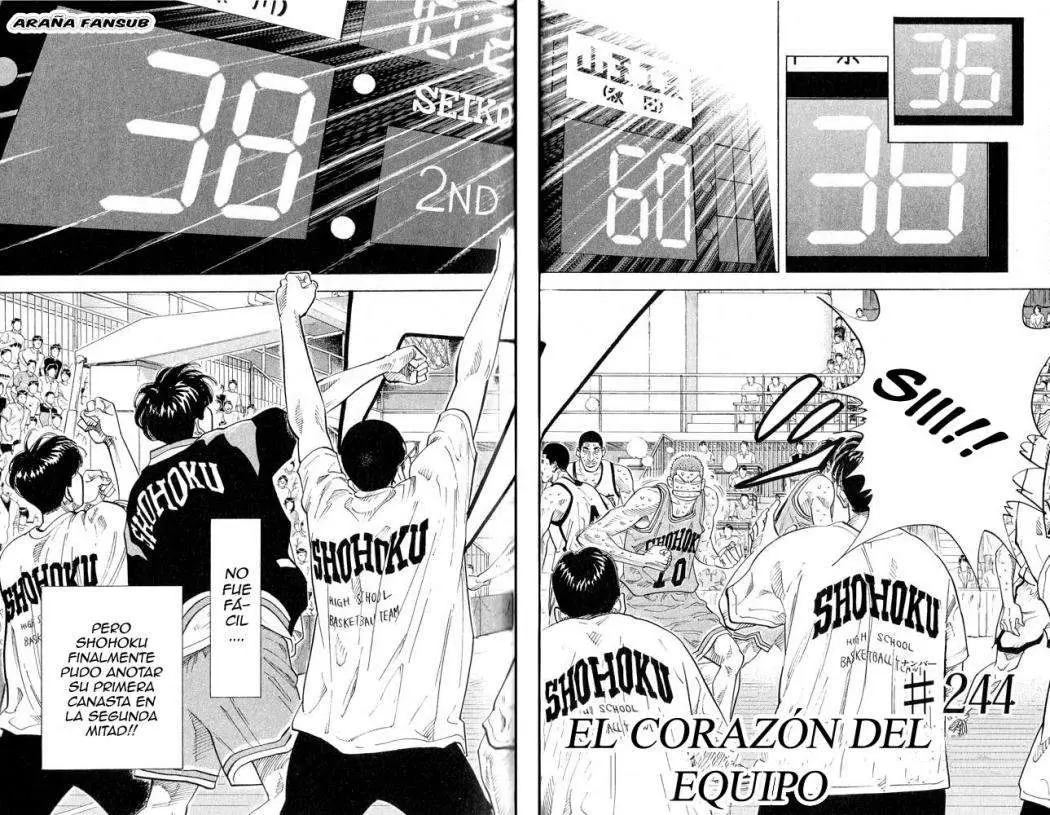 Slam Dunk capítulo 244, página 2