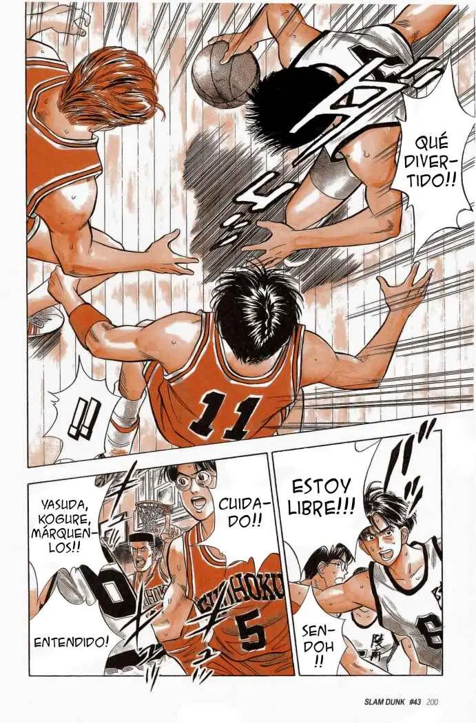 Slam Dunk capítulo 43, página 15