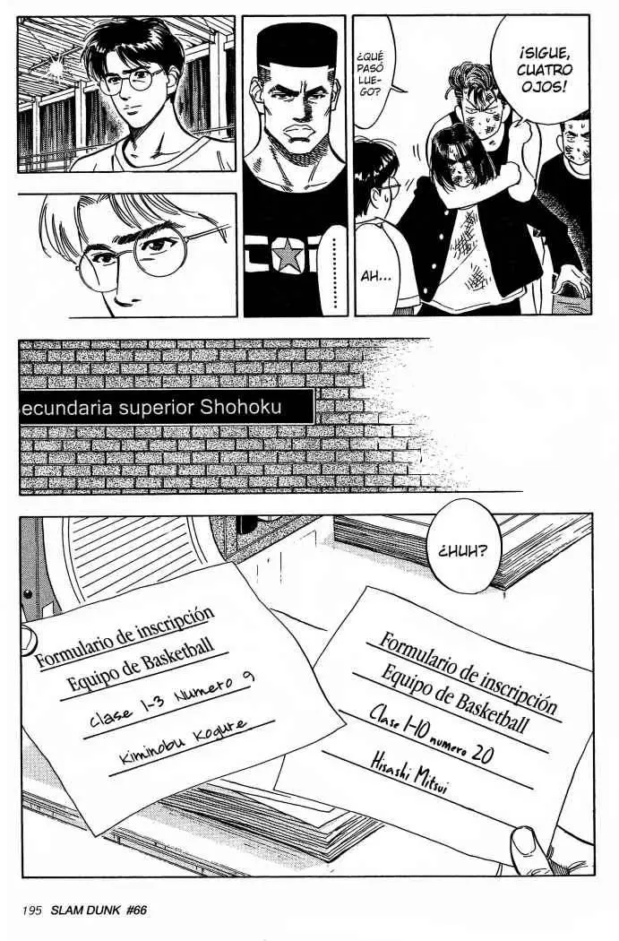 Slam Dunk capítulo 66, página 13