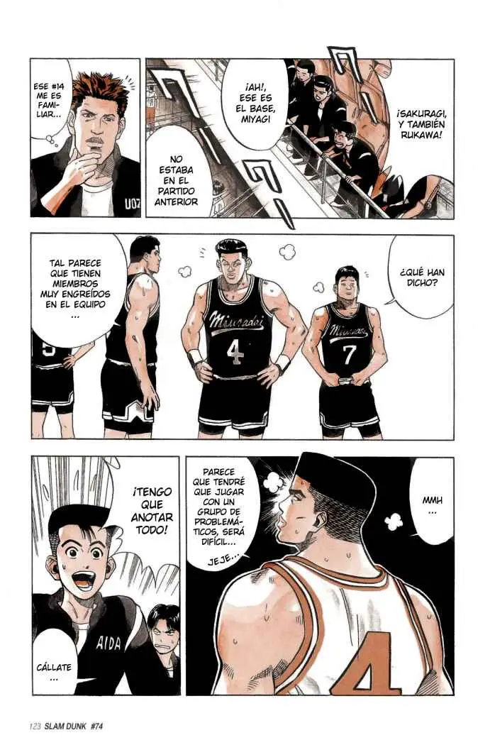 Slam Dunk capítulo 74, página 18